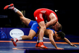 فینال روز نخست مسابقات کشتی فرنگی قهرمانی جهان - لاس‌وگاس